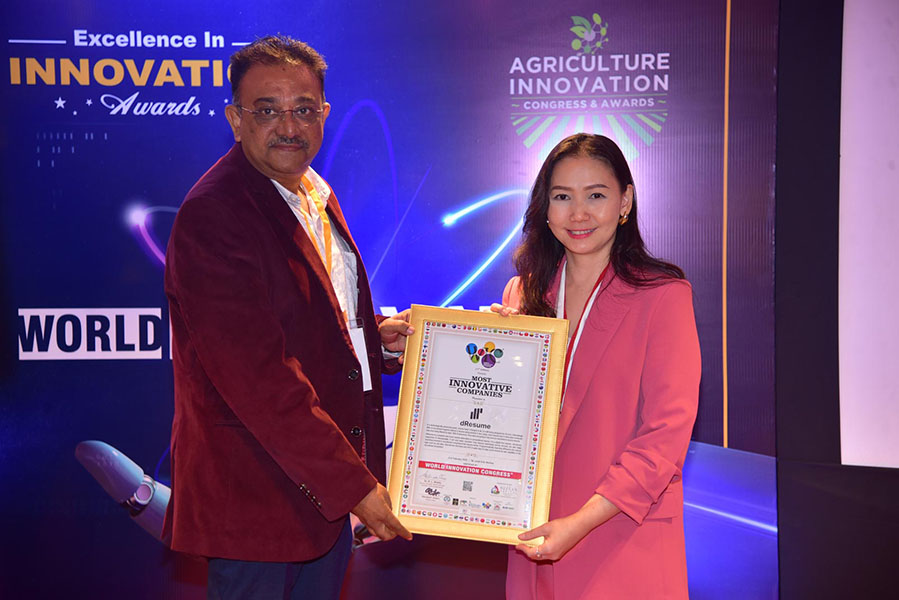 Receiving the Most Innovative Companies at World Innovation Congress